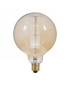 Лампа накаливания Vintage шар G125 E27 60 Вт 300 Лм свет тёплый белый Uniel