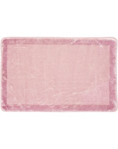 Коврик для ванной Кашемир 5 50x80 см цвет розовый Vidage