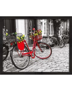 Картина в раме Велосипед 40Х50 см Без бренда
