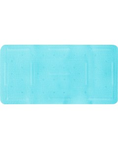Коврик для ванны 36х71 см цвет голубой Bacchetta