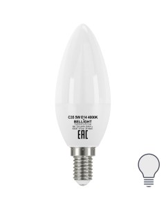 Лампа светодиодная Е14 свеча 5 Вт 470 Лм нейтральный белый свет Bellight