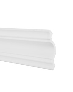 Плинтус потолочный полистирол DSMSL01103 белый 80х80х2000 мм Inspire