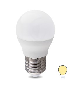 Лампа светодиодная E27 220 240 В 8 Вт шар матовая 750 лм теплый белый свет Без бренда