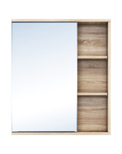 Зеркальный шкаф Matteo 15 6x70x70 см цвет дуб сонома Vigo