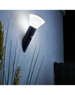 Светильник уличный настенный Milda 25 Вт с датчиком освещенности IP44 бра декоративный Inspire