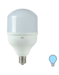 Лампа светодиодная E40 65 Вт цилиндр матовый 5850 лм нейтральный белый свет Iek