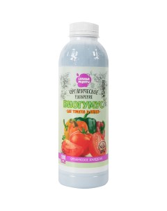 Удобрение Биогумус для томатов и перцев 0 5 л Садовые рецепты