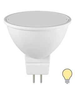 Лампа светодиодная Frosted G5 3 175 250 В 7 5 Вт прозрачная 700 лм теплый белый свет Lexman