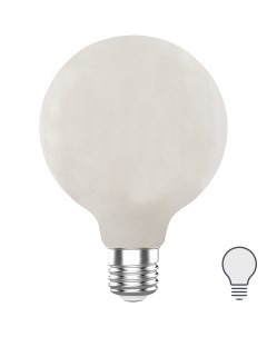 Лампа светодиодная G120 E27 220 240 В 9 Вт матовая 1055 лм нейтральный белый свет Lexman