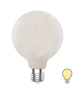 Лампа светодиодная G120 E27 220 240 В 9 Вт матовая 1055 лм теплый белый свет Lexman