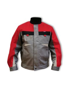 Куртка рабочая Крэт цвет серый черный красный размер M рост 170 176 см Без бренда