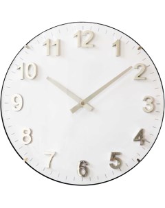 Часы настенные Apeyron PL200 926 o30 5 см пластик цвет белый Без бренда