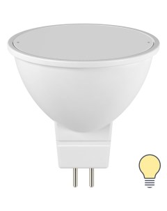 Лампа светодиодная Frosted G5 3 12 В 7 5 Вт матовая 700 лм теплый белый свет Lexman