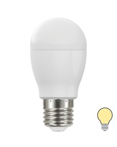 Лампа светодиодная P45 E27 175 250 В 9 5 Вт белая 1000 лм теплый белый свет Lexman