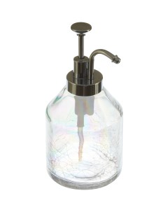 Дозатор для жидкого мыла Infranti цвет прозрачный перламутровый Vidage