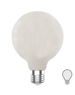 Лампа светодиодная G95 E27 220 240 В 9 Вт матовая 1055 лм нейтральный белый свет Lexman