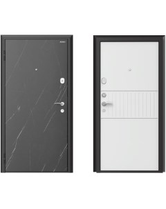Дверь входная металлическая Премиум New 88x205 см левая силк милк Doorhan