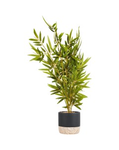 Искусственное растение Бамбук 65x12 5 см пластик Без бренда