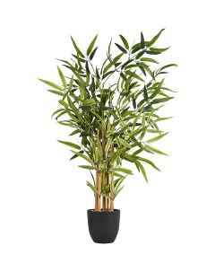 Искусственное растение Бамбук 90x14 5 см пластик Без бренда