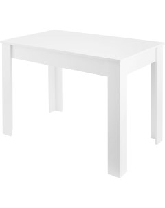 Стол обеденный прямоугольный 58x98x76 2 см ДСП цвет белый Без бренда