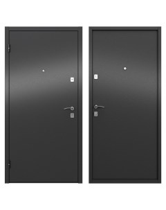 Дверь входная металлическая Стаф 860х2050 мм левая цвет черный Torex