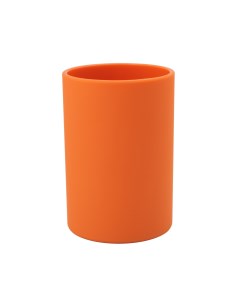 Стакан для зубных щеток Bland пластик цвет оранжевый Swensa