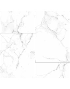 Комплект стеновых панелей ПВХ Белый мрамор 2700x375x8 мм 2 03 м 2 шт Artens