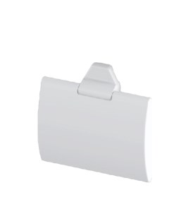 Держатель для туалетной бумаги на стикерах цвет белый Без бренда