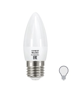 Лампа светодиодная E27 220 240 В 5 Вт свеча 470 лм нейтральный белый цвет света Bellight