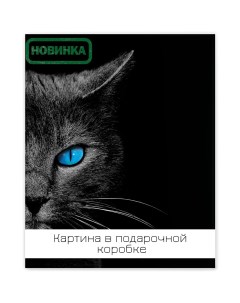 Картина на холсте Ночная кошка 40x50 см Fbrush