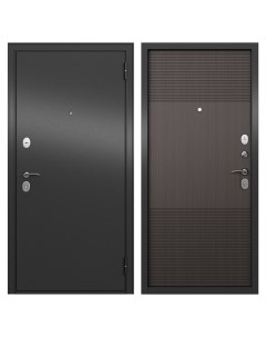 Дверь входная металлическая Ариста 860 мм правая цвет темный Torex