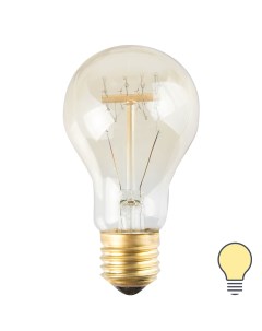 Лампа накаливания Vintage груша E27 60 Вт 300 Лм свет тёплый белый Uniel