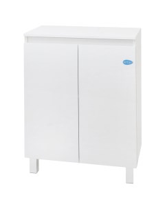 Шкаф напольный Лайн 60 см цвет белый Sensea