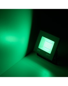 Прожектор светодиодный уличный 50 Вт IP65 зеленый свет Gauss