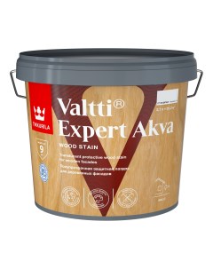 Антисептик защитно декоративный Valtti Expert Akva сосна полуматовый 2 7 л Tikkurila