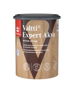 Антисептик защитно декоративный Valtti Expert Akva тик полуматовый 0 9 л Tikkurila