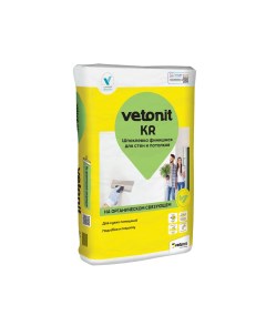 Шпаклевка полимерная финишная KR 20 кг Vetonit