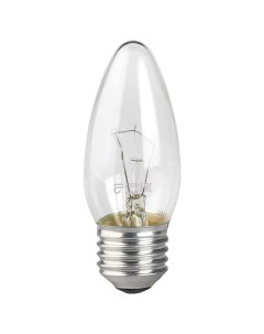 Лампа накаливания Е27 230 В 40 Вт свеча 400 лм теплый белый цвет света для диммера Bellight