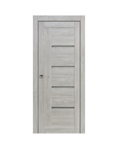 Дверь межкомнатная остекленная без замка и петель в комплекте Тренд вертикальный 60x200 см Hardflex  Принцип