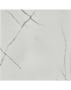 Глазурованный керамогранит Эйра 40x40 см 1 76 м матовый цвет белый Керамин