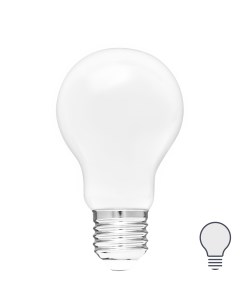 Лампа светодиодная LEDF E27 220 240 В 6 Вт груша матовая 600 лм нейтральный белый свет Volpe