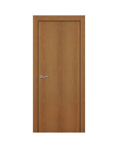 Дверь межкомнатная глухая без замка и петель в комплекте 60x200 см финиш бумага цвет миланский орех Принцип