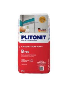 Клей для плитки В Pro 25 кг Plitonit