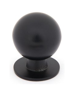 Ручка кнопка мебельная B8354S BLMATT цвет матовый черный Palladium