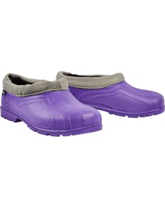 Галоши утепленные женские размер 39 фиолетовый Без бренда
