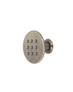 Ручка кнопка мебельная Maria Mirabela 290x290 мм цвет бронза Palladium