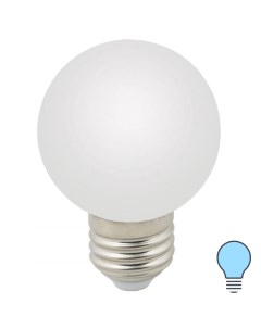 Лампа светодиодная E27 3 Вт шар белый 240 Лм холодный белый свет Volpe