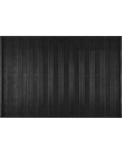 Коврик для улицы резина CRATO 80x120 см цвет черный Inspire