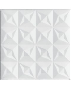 Плитка потолочная экструзионная полистирол белая 3002 50 x 50 см 2 м Format
