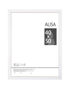 Рамка Alisa 40x50 см цвет белый Без бренда